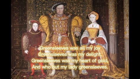 greensleeves henry viii
